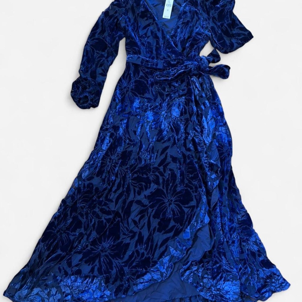 NWT Anthropologie Velvet Maxi Dress